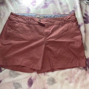 Mauve Pink Bermuda Shorts
